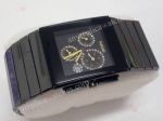 Rado Ceramica Chronograph Black Matte XL Watch AAA Replica